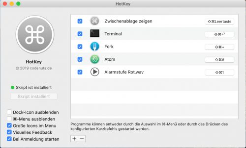 hotkey program for mac